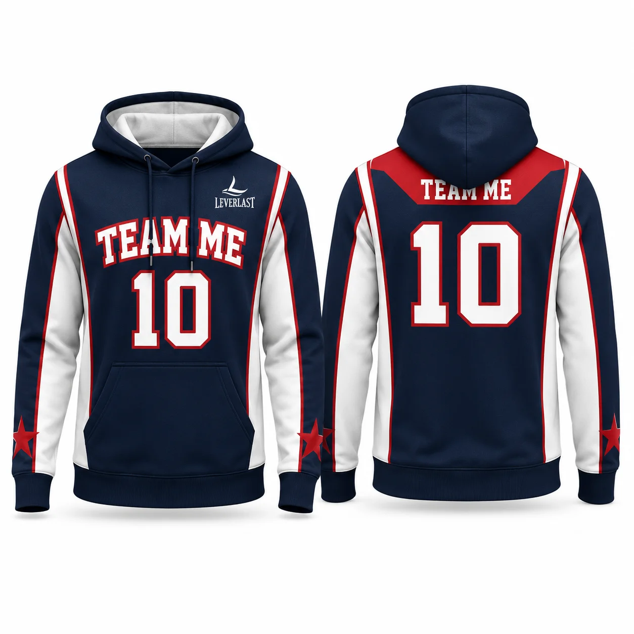 Custom Sports Team Hoodies | Premium Sublimated Team Hoodies by Leverlast