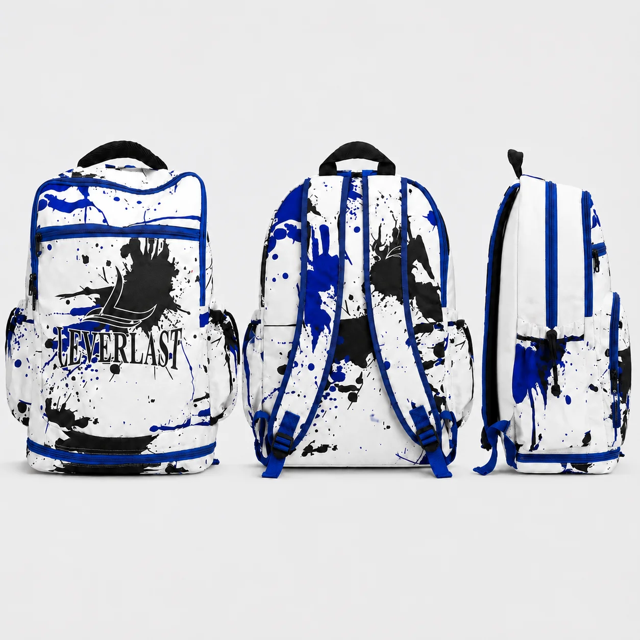 ustom Sublimated Team Backpack with Logo, Player Name & Number | Personalized Multi-Compartment Sports Backpack for Football, Basketball, Baseball, Soccer & SSchool Teams | Leverlast