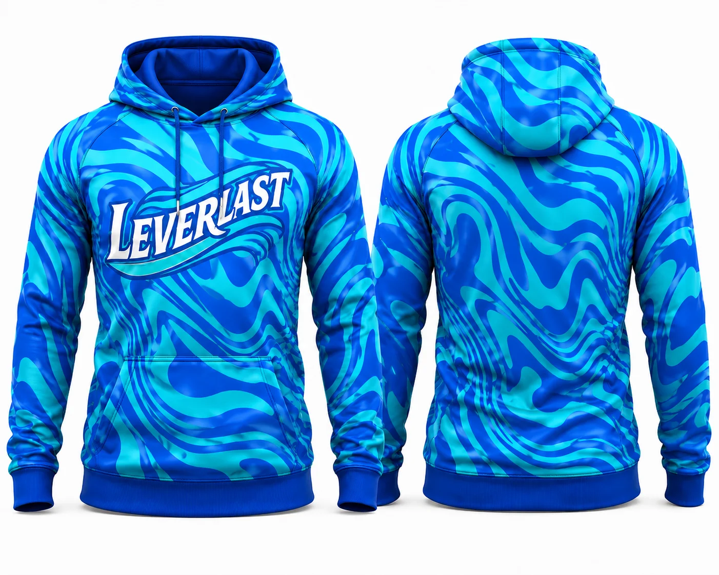 Custom Sublimated Performance Sports Hoodie | Personalized Team Hoodie with Custom Logo, Name & Number | Leverlast