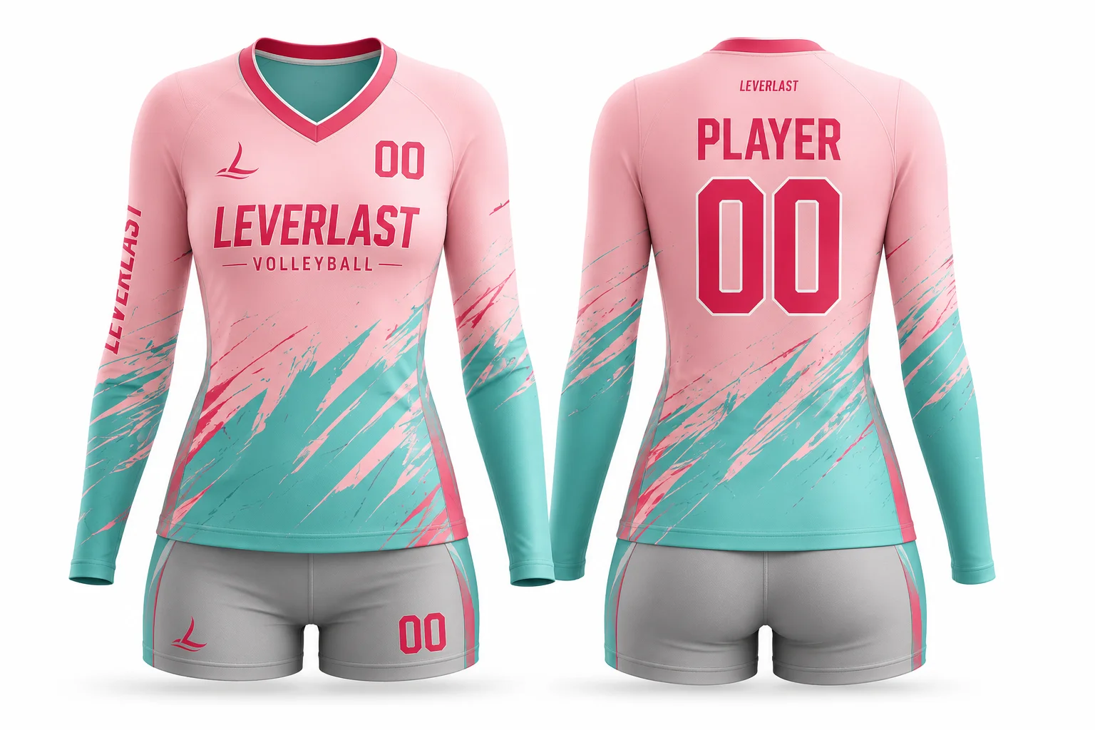 Coastal Breeze Custom Women's & Girls Volleyball Jerseys & Uniforms